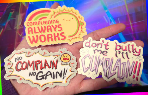 sticky complaints