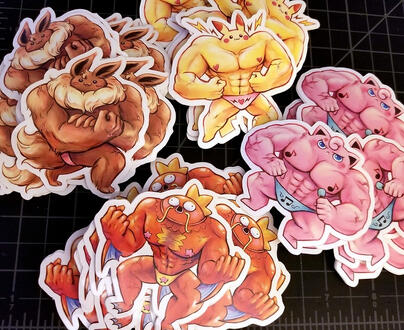 Buff Pocket Guys that Stick