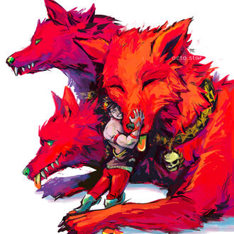 You can pet the dog!